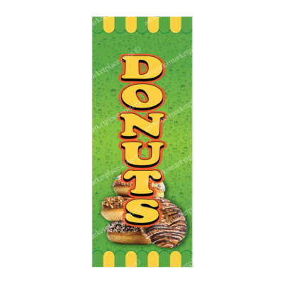 Rectangle Flag For Donuts