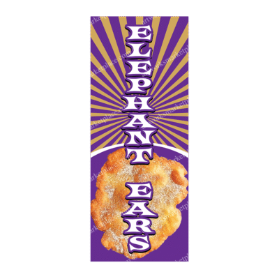 Rectangle Flag For Elephant Ears