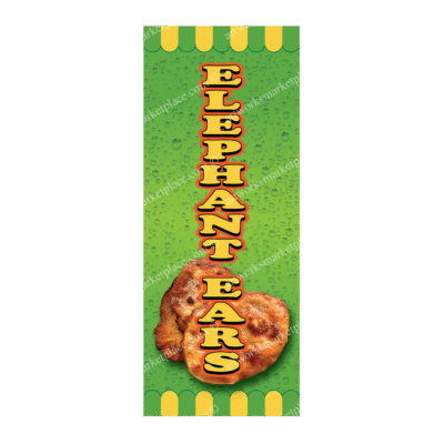 Rectangle Flag For Elephant Ears