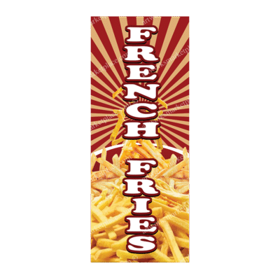 Rectangle Flag For French Fries (Option 1)