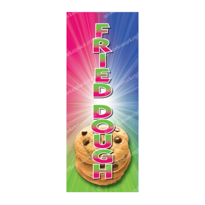 Rectangle Flag For Fried Dough