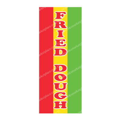Rectangle Flag For Fried Dough