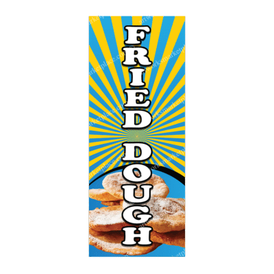 Rectangle Flag For Fried Dough