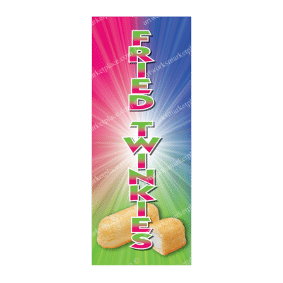 Rectangle Flag For Fried Twinkies