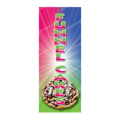 Rectangle Flag For Funnel Cakes