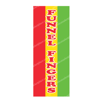 Rectangle Flag For Funnel Fingers