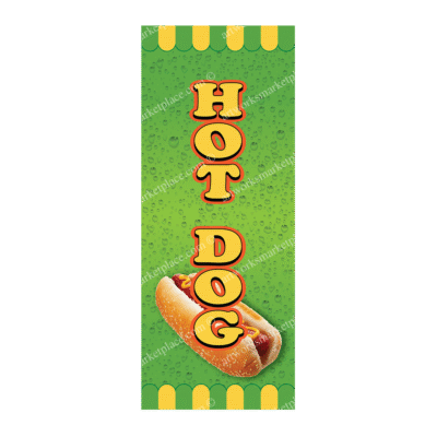 Rectangle Flag For Hot Dog
