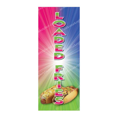 Rectangle Flag For Loaded Fries