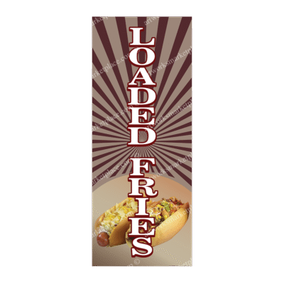 Rectangle Flag For Loaded Fries