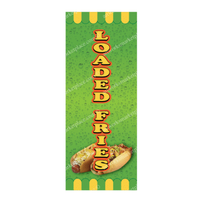 Rectangle Flag For Loaded Fries