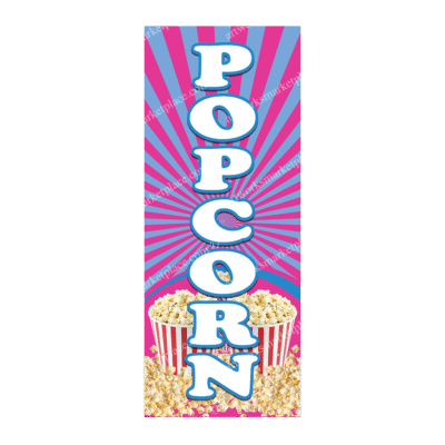 Rectangle Flag For Popcorn