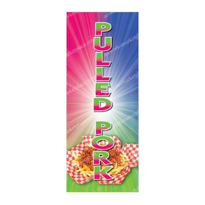 Rectangle Flag For Pulled Pork