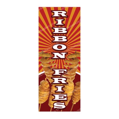 Rectangle Flag For Ribbon Fries (Option 1)