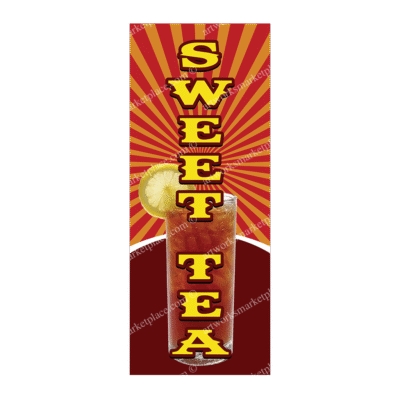 Rectangle Flag For Sweet Tea